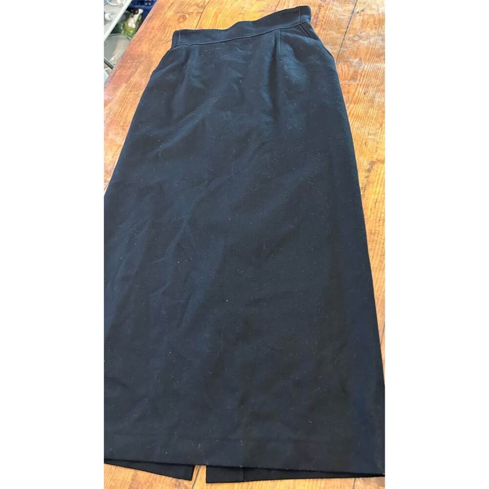 Sz 6 - Vintage Harve‎ Bernard Wool Blend Skirt